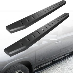 3STONZ Estribos de 6 pulgadas compatibles con Dodge Ram 1500 2019-2024 New Body Quad Cab (no compatible con Ram Classic), barra Nerf con escalón 3STONZ Estribos de 6 pulgadas compatibles con Dodge Ram 1500 2019-2024 New Body Quad Cab (no compatible con Ram Classic), barra Nerf con escalón