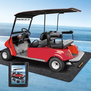 AIPSET Tapete de garaje para carrito de golf, tapete de estacionamiento, almohadilla mecánica para EZGOClub CarYamahaUTVATV, absorbente de aceite, AIPSET Tapete de garaje para carrito de golf, tapete de estacionamiento, almohadilla mecánica para EZGOClub CarYamahaUTVATV, absorbente de aceite,