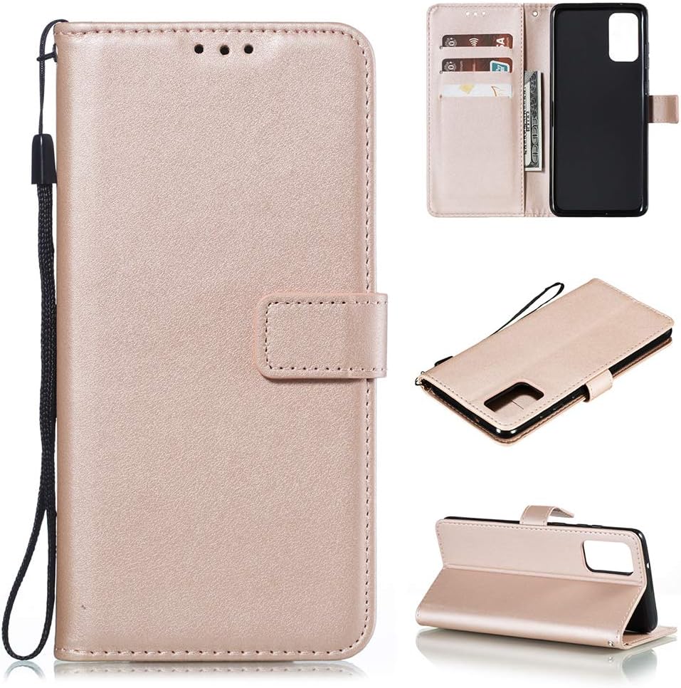 Funda de cuero tipo cartera para teléfono Samsung Galaxy S20 Glaxay S 20 5G de 6.2 pulgadas con ranura para tarjeta de crédito, función atril, funda