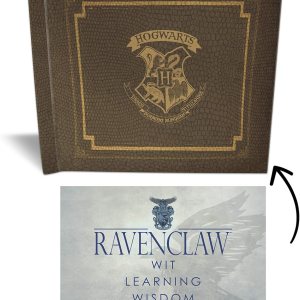 Harry Potter  Cresta personalizada de Hogwarts  Ravenclaw  Contiene certificado de clasificar sombrero  Tapa coleccionable de cuaderno de bocetos Harry Potter  Cresta personalizada de Hogwarts  Ravenclaw  Contiene certificado de clasificar sombrero  Tapa coleccionable de cuaderno de bocetos