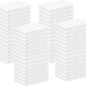 STF Linen Toallas para trapeador de barra de rizo (paquete de 60) de 14 x 17 pulgadas (blanco)  Absorbentes y duraderas, trapos de limpieza STF Linen Toallas para trapeador de barra de rizo (paquete de 60) de 14 x 17 pulgadas (blanco)  Absorbentes y duraderas, trapos de limpieza