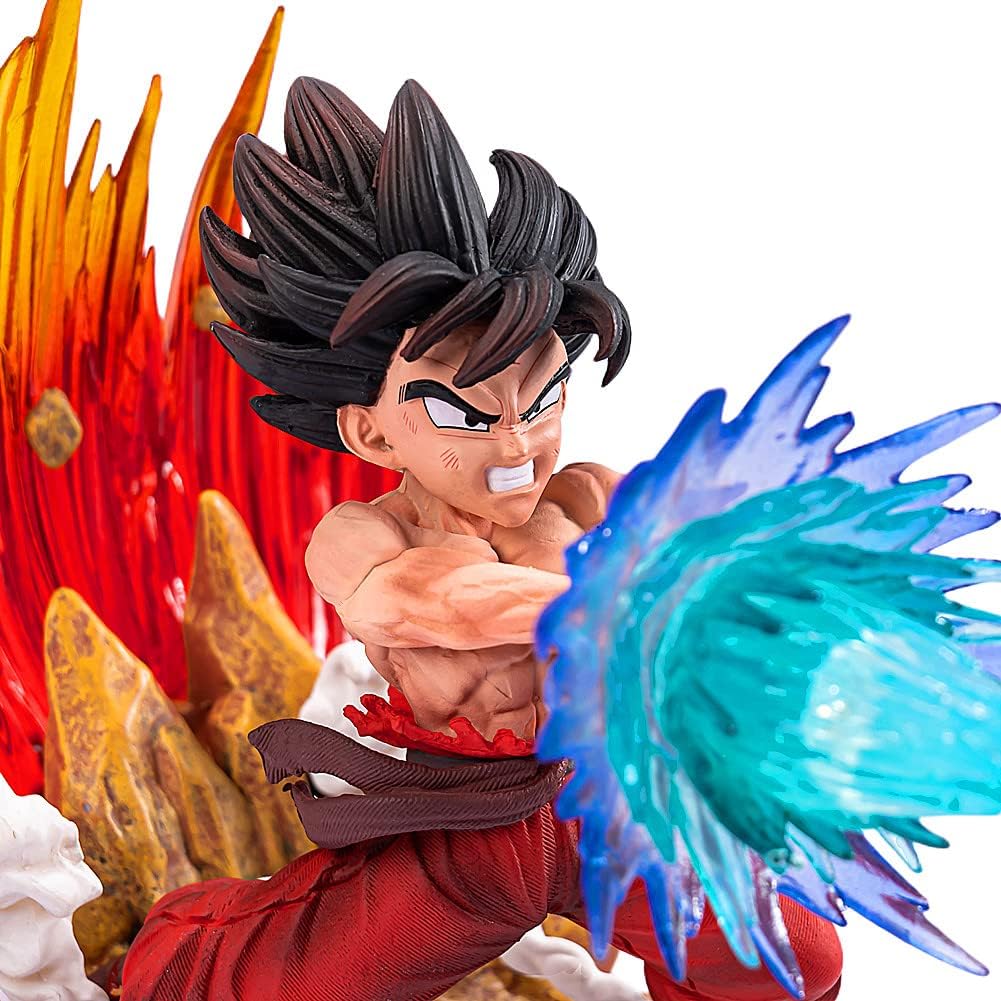 Figura de Goku – Figura de acción DBZ, colección Super Saiyan Kaiouken, regalos de cumpleaños, PVC, 6 pulgadas