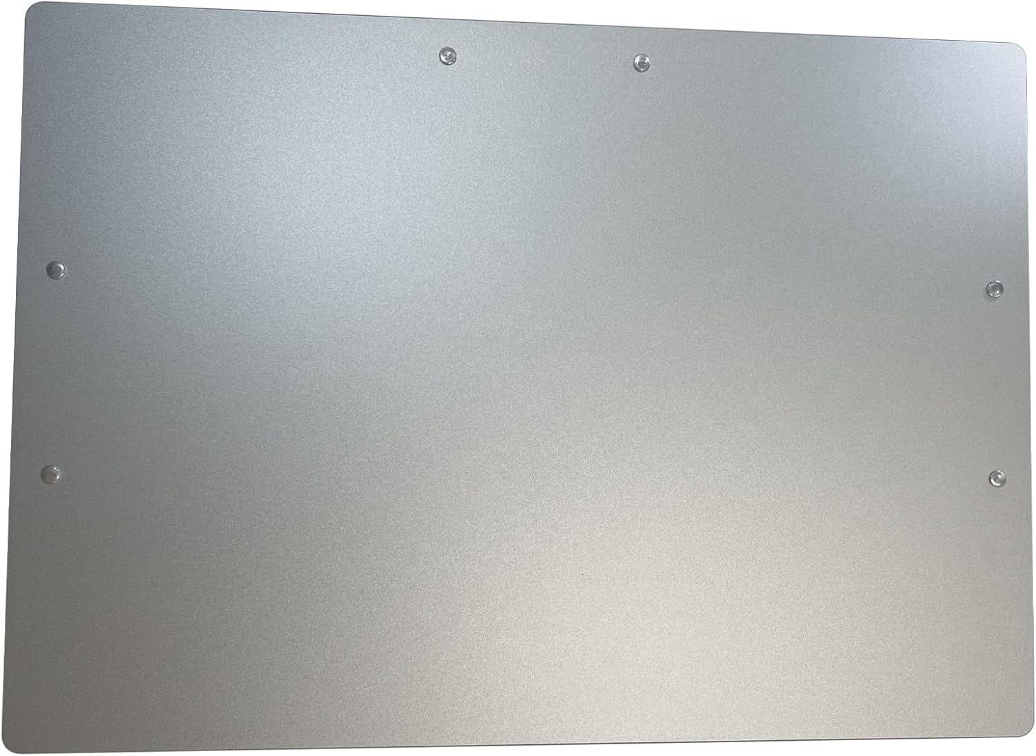 Portapapeles de paisaje de tres clips, tablero de clip de metal con soporte para bolígrafo, portapapeles de aluminio de 11 x 17 pulgadas, tablero de