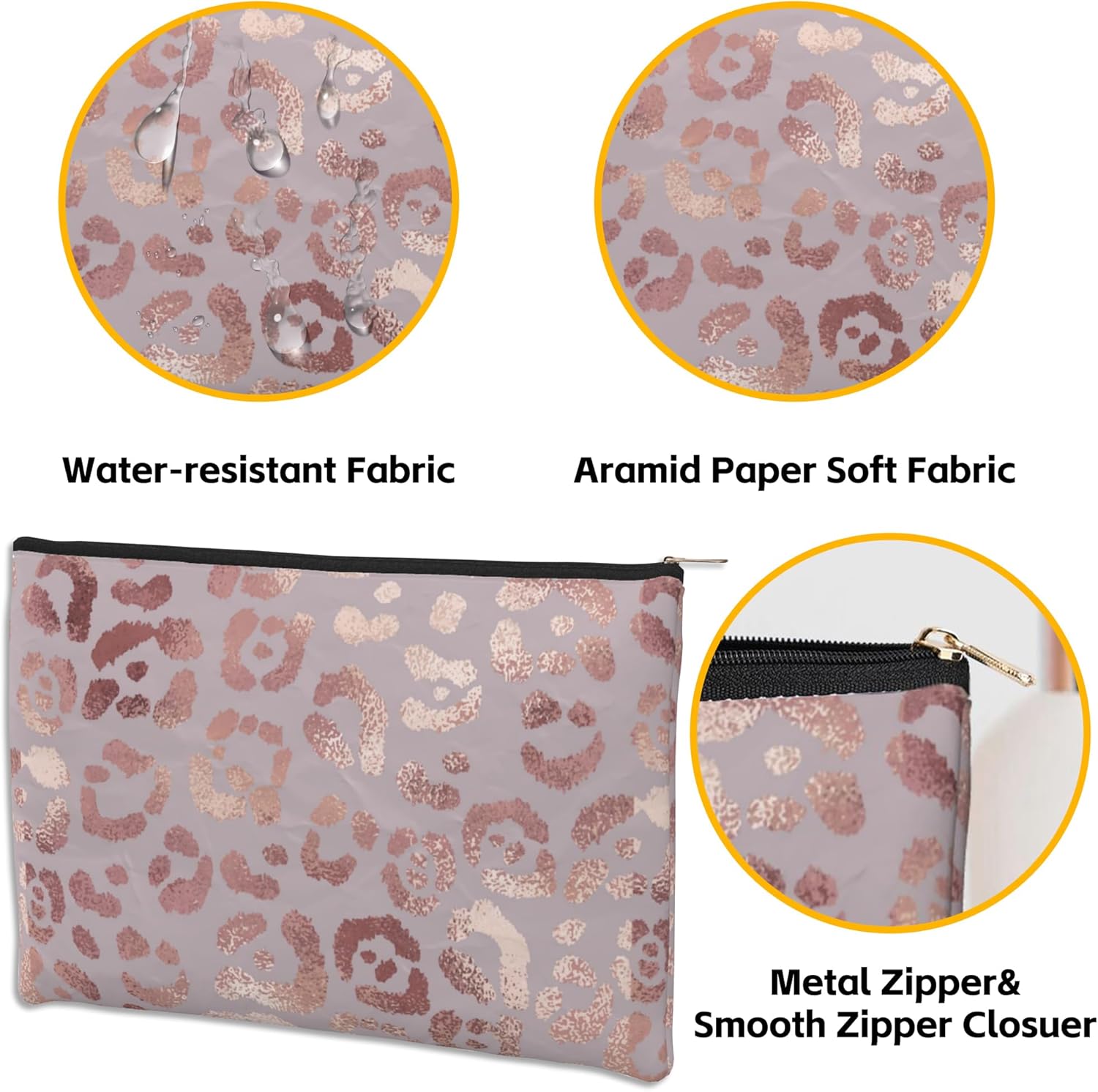 Bolsa de maquillaje abstracta, mini bolsa de aseo portátil de viaje, organizador de brochas de maquillaje, accesorios estéticos, bolsa de