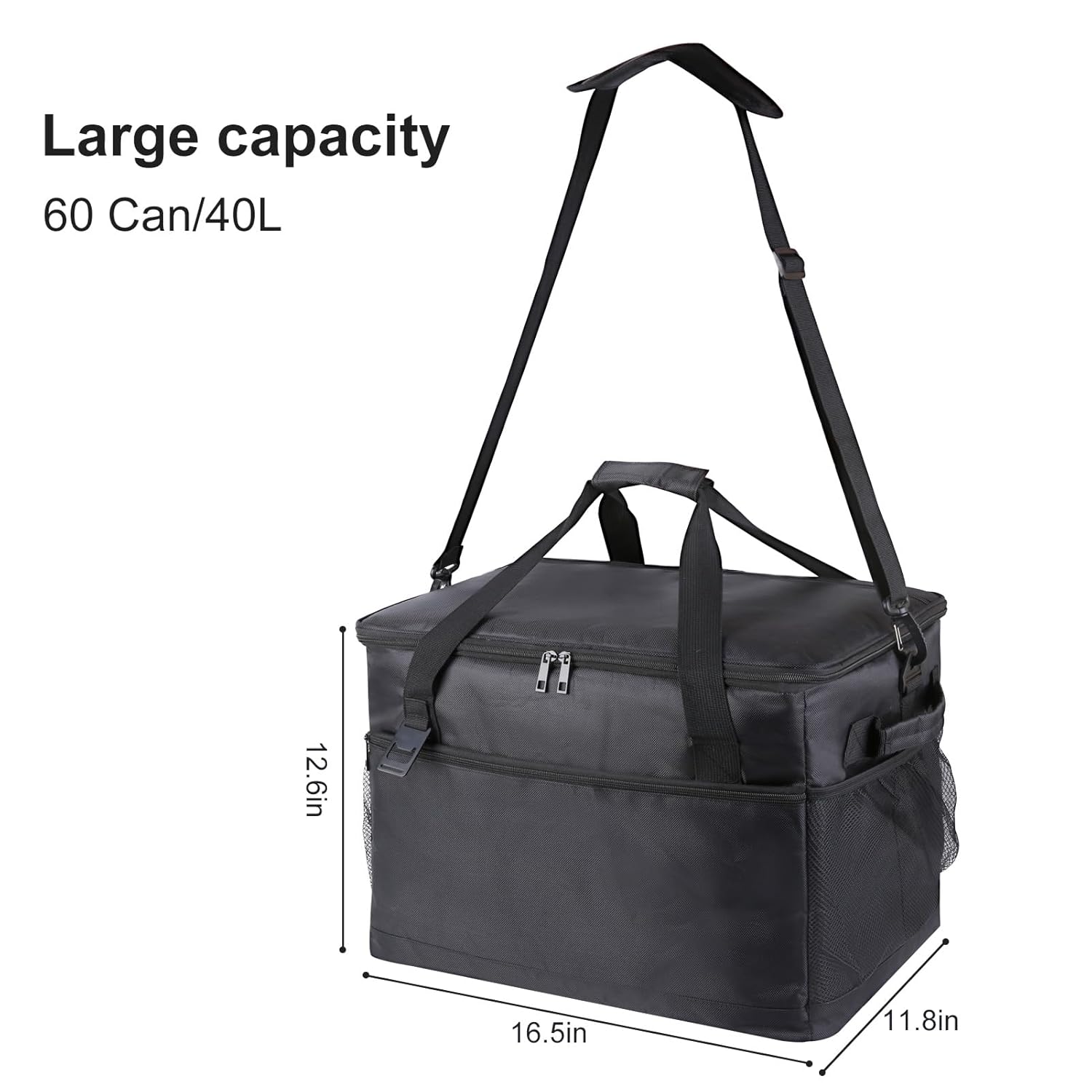 Bolsas enfriadoras  Mantiene el hielo 60 latas aisladas con correas ajustables para el hombro  Ideal para pícnics, barbacoas, camping, portón