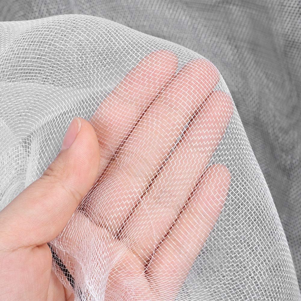 Fydun 2pcs Barrier Netting Mesh Fruits Plant Tree Protection Greenhouse Garden Netting 2pcs Barrier Netting Mesh for Family