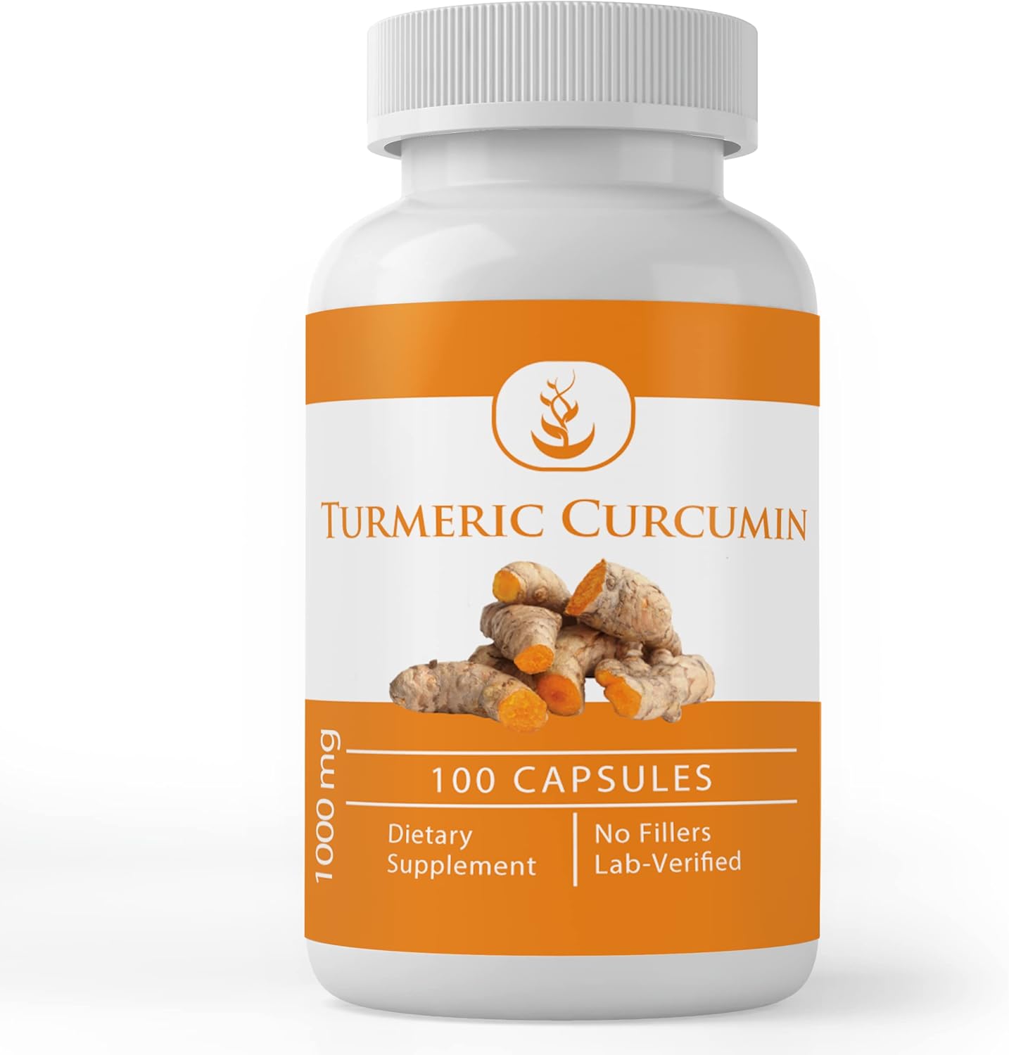 Pure Original Ingredients Curcumina de cúrcuma (100 cápsulas) sin magnesio o rellenos de arroz, siempre pura, verificada por laboratorio