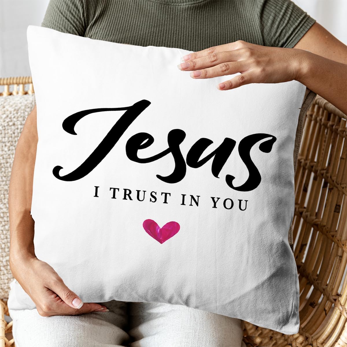 Fundas de almohada con versículo bíblico, regalos cristianos, cita inspiradora, regalos motivacionales, oración religiosa, decoración del hogar para
