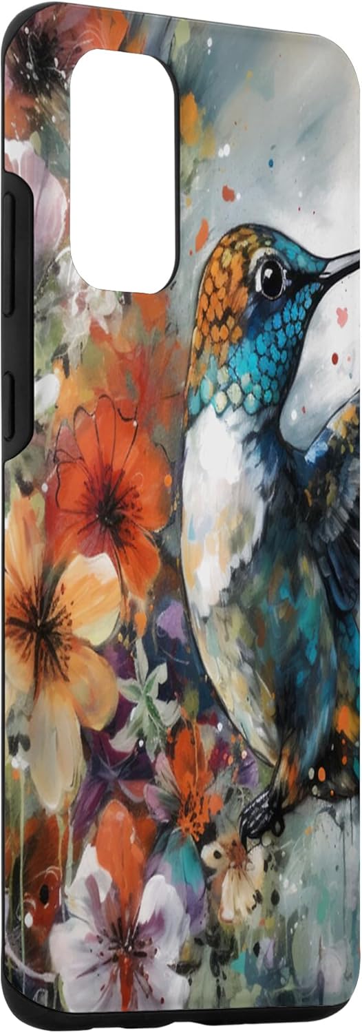 Funda para Galaxy S20+ Hummingbird and Flower Bird Watcher Hummingbird Love Men