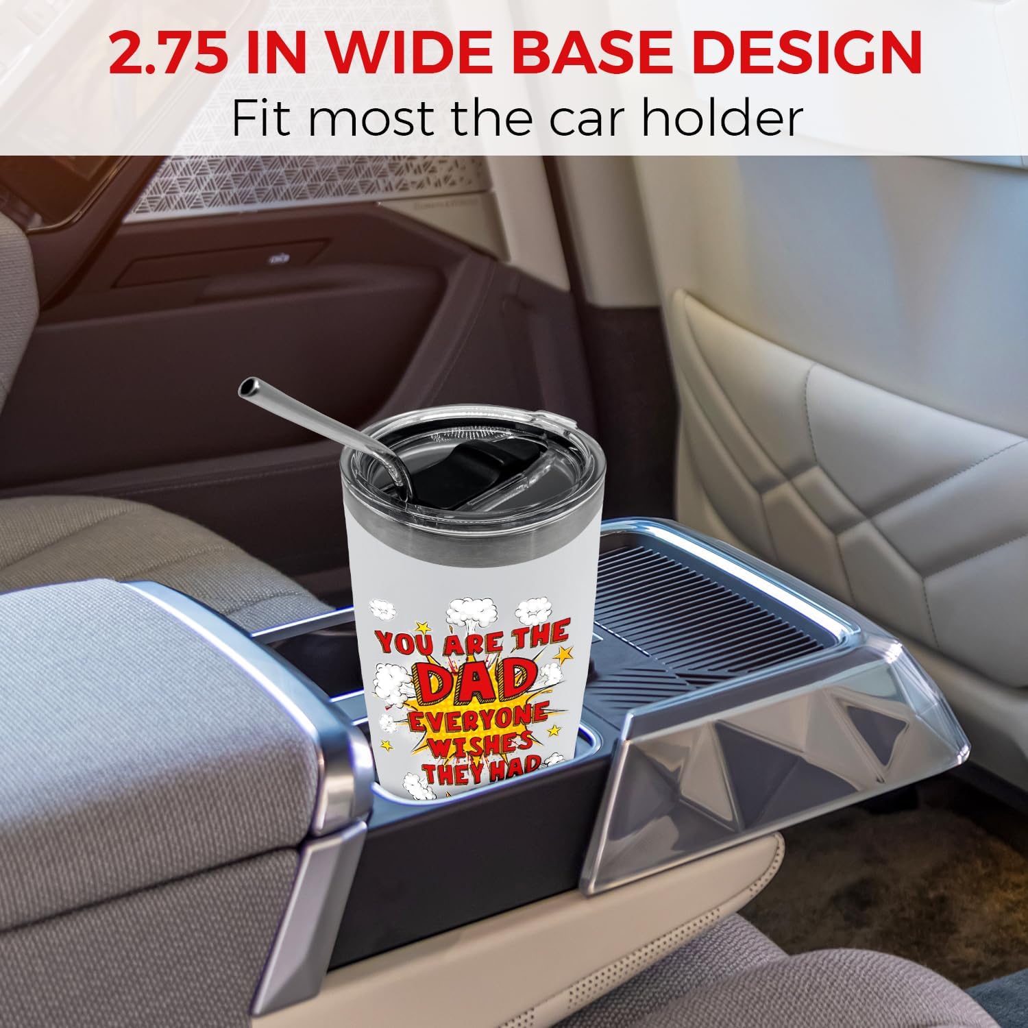 BEEYOND Vaso de café de viaje de 20 onzas con tapa deslizante y pajilla, taza de café de acero inoxidable a prueba de derrames, acero inoxidable