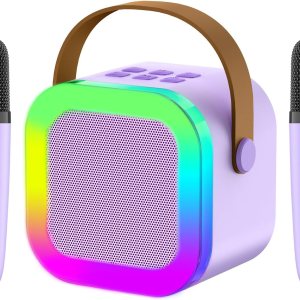 Juguete de máquina de micrófono de karaoke para niños, regalo de cumpleaños de Navidad para niñas de 4 a 12 años, juguetes de karaoke para niñas de Juguete de máquina de micrófono de karaoke para niños, regalo de cumpleaños de Navidad para niñas de 4 a 12 años, juguetes de karaoke para niñas de