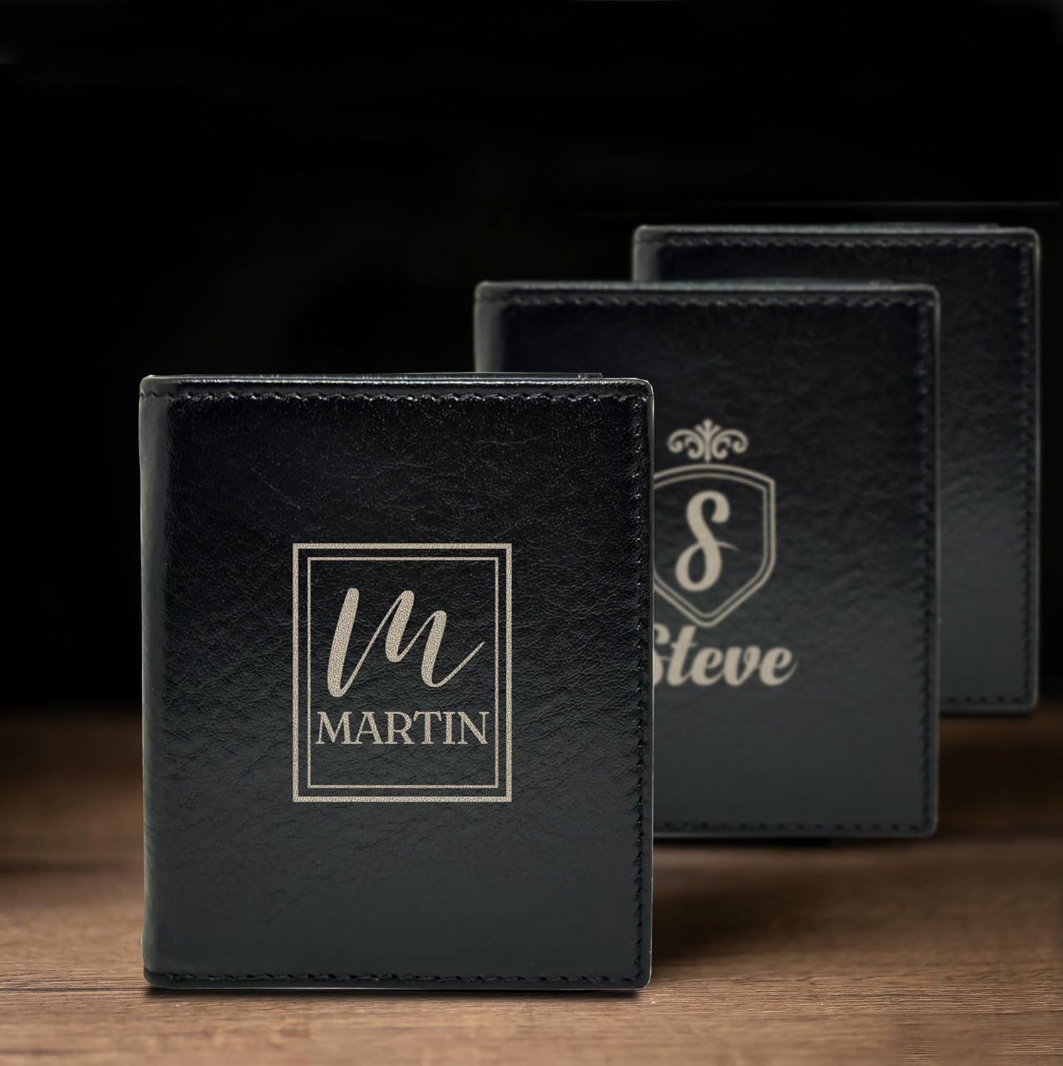 Genuine Leather Customized Wallet For Men Who Have Everything, Anniversary Gift for Him, Christmas Gifts for Men, Birthday Gift for Husband, Custom