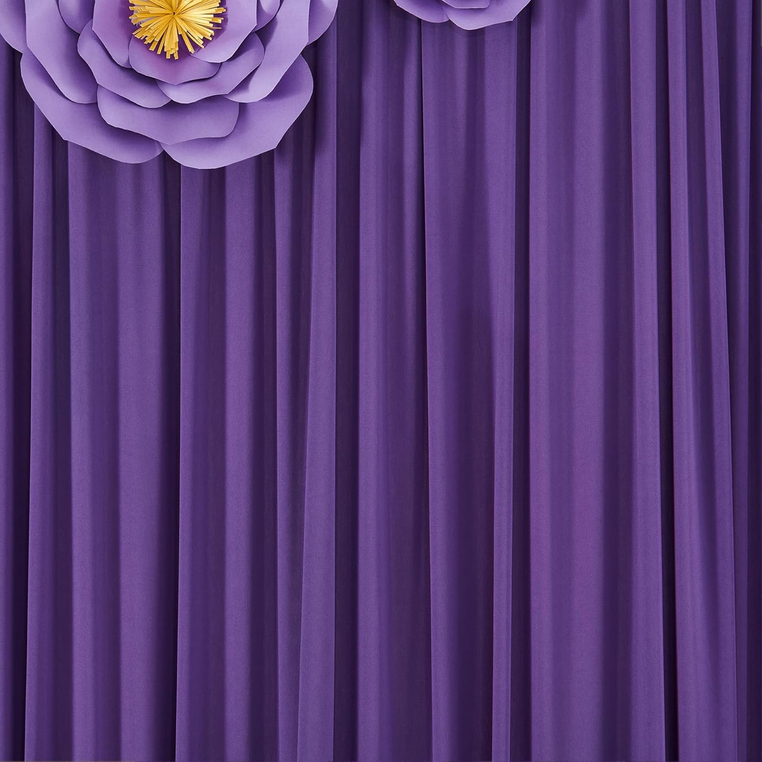 Cortinas de fondo moradas moradas sin arrugas para fiestas, cortinas de fondo de fotos de poliéster para bodas, cumpleaños, fotografía, fondo, baby