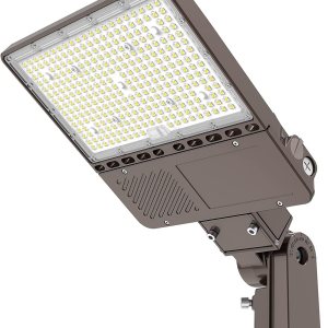 Luz LED de estacionamiento de 480 V 150 W, 22500LM LED comercial Shoebox Pole Lights Slip Fit Mount Flood Lights 5000K IP65 Área al aire libre Sport Luz LED de estacionamiento de 480 V 150 W, 22500LM LED comercial Shoebox Pole Lights Slip Fit Mount Flood Lights 5000K IP65 Área al aire libre Sport