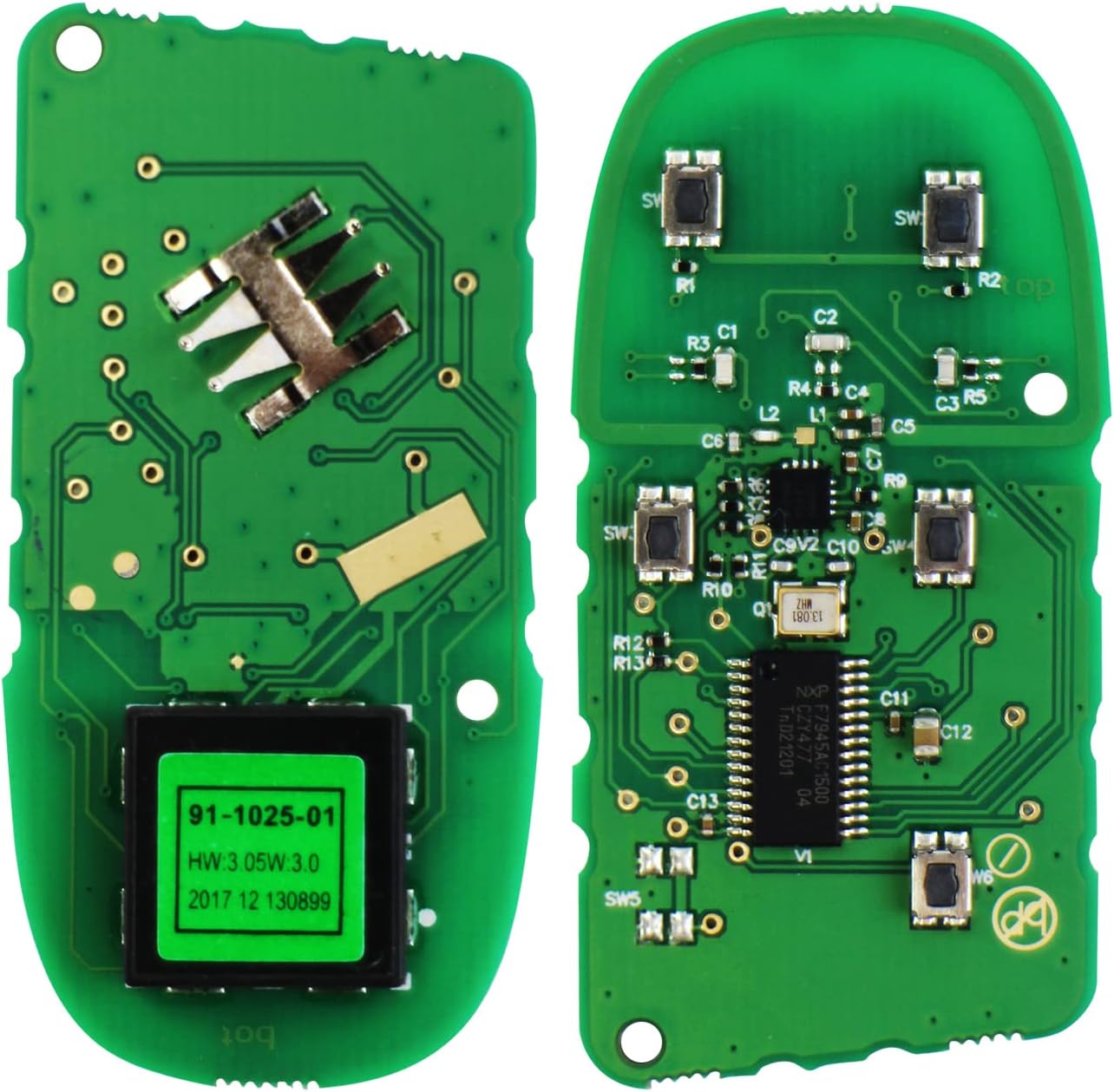 Control remoto de entrada sin llave M3M-40821302 434MHz 4 botones de repuesto para Dodge Challenger Charger 2019-2021