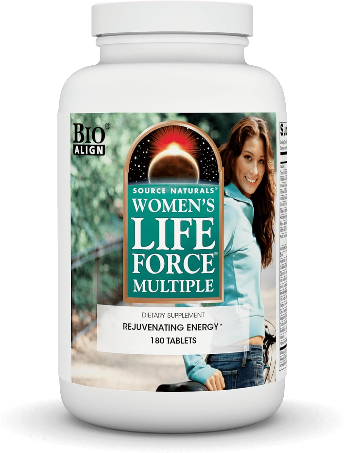 Source Naturals Suplemento multivitamínico diario y multivitamínico para la salud inmune de las mujeres Life Force – 180 tabletas