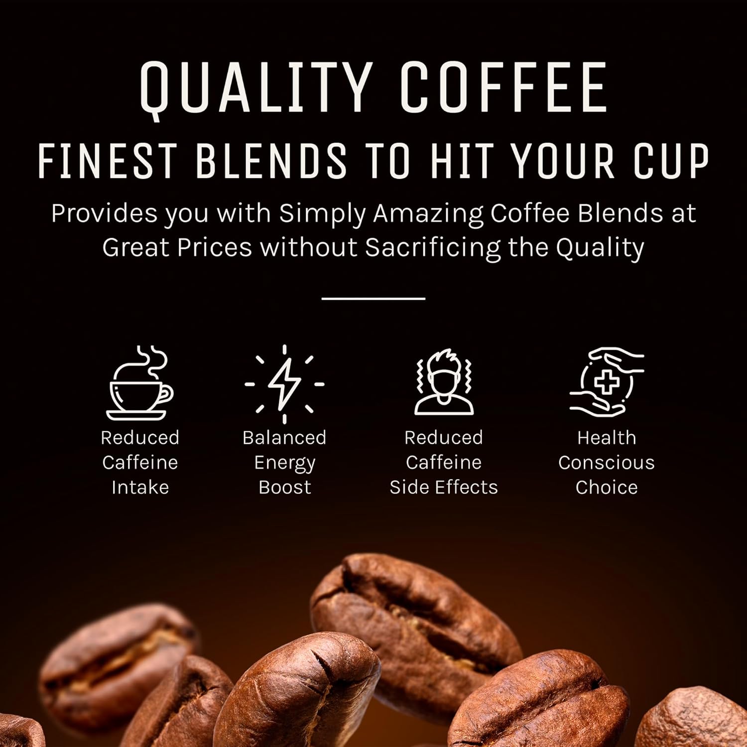 Marquis – Granos de café supremo colombiano, café colombiano rico y atrevido, granos de café frescos con un aroma embriagador, café de grano entero