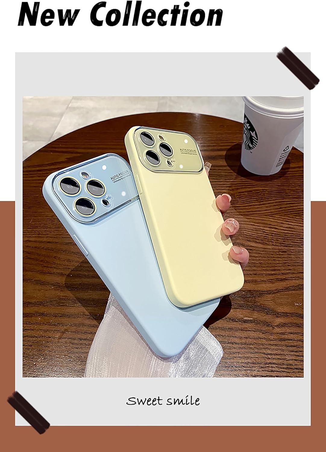 Funda de silicona líquida para iPhone 14 Pro Max con lente de cámara de vidrio, protección de lente de color sólido simple, color blanco antiguo