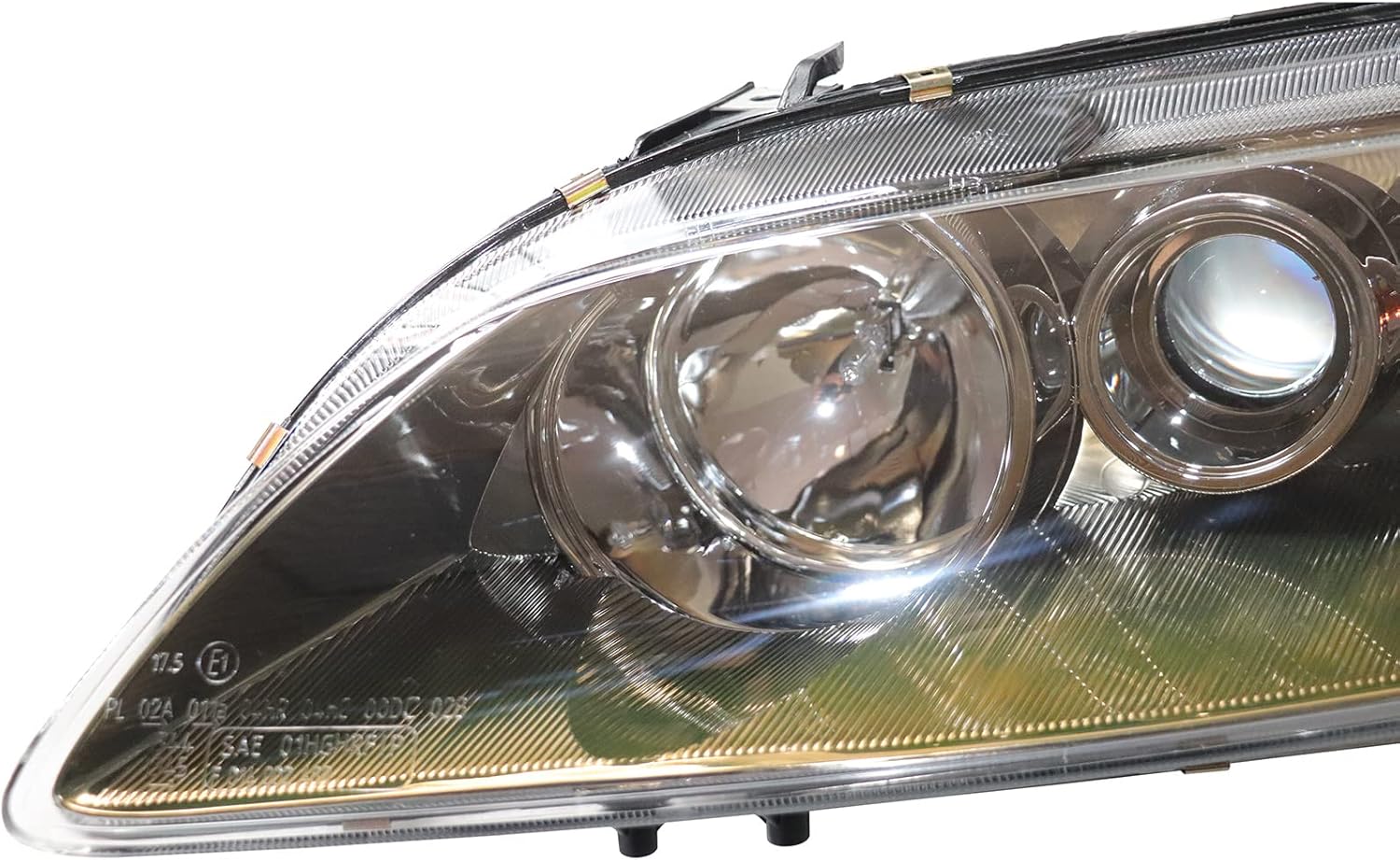 TBVECHI Para 2006 2007 2008Mazda 6 Conjunto de faros delanteros halógenos Reemplazo del lado izquierdo del conductor, lente transparente de carcasa