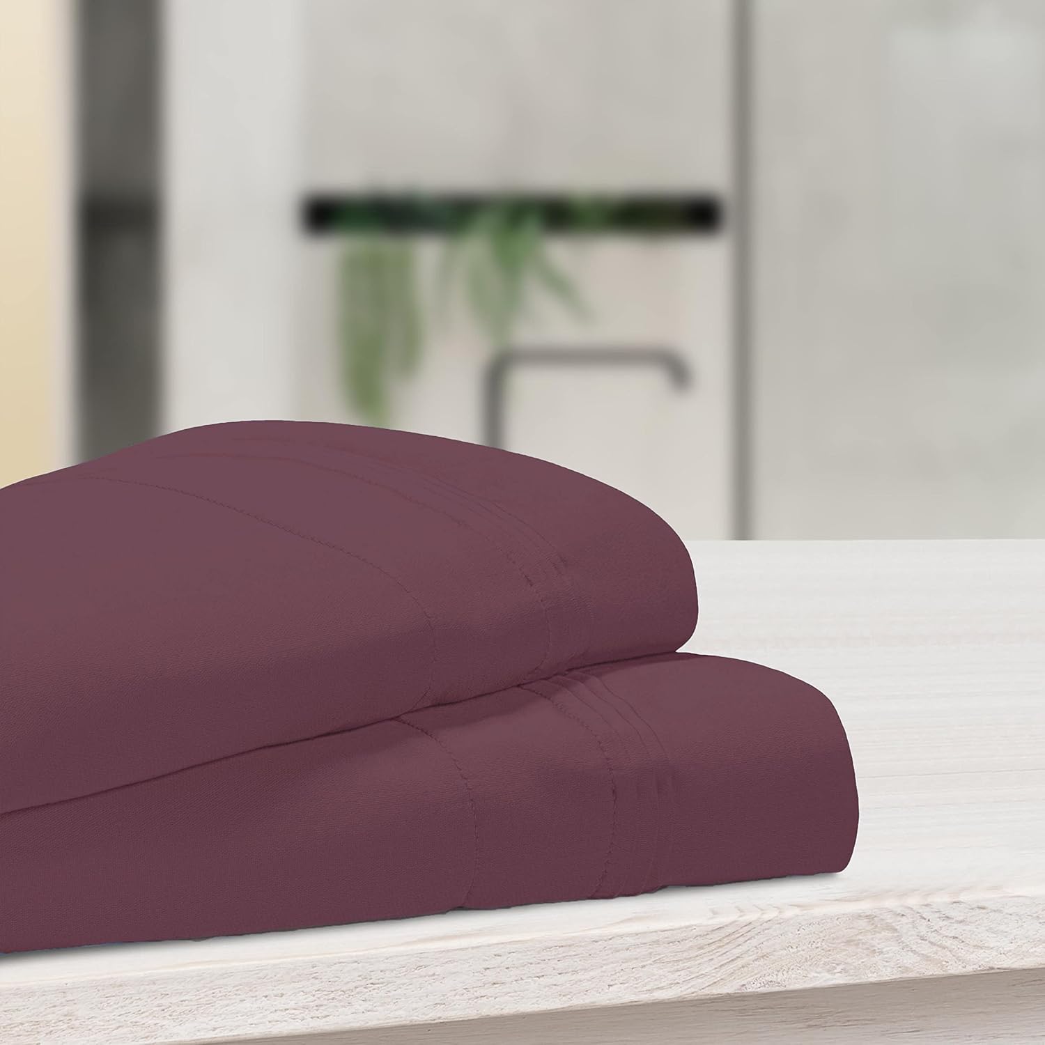 SUPERIOR Juego de fundas de almohada de algodón egipcio de 1000 hilos, fundas de almohada para todas las almohadas y durmientes, fundas suaves para