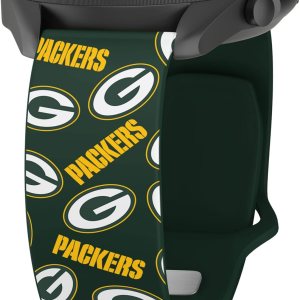 Game Time Green Bay Packers – Correa de reloj HD de cambio rápido compatible con Samsung y más Game Time Green Bay Packers – Correa de reloj HD de cambio rápido compatible con Samsung y más