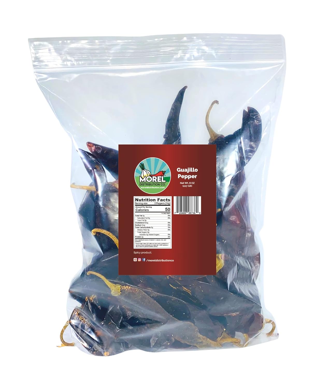 Guajillo Guajillo (Guajillo Chile) PESO 4 oz, 8 oz, 1 lb, 2 lb, 5 lb y 10 lb! (8 oz)