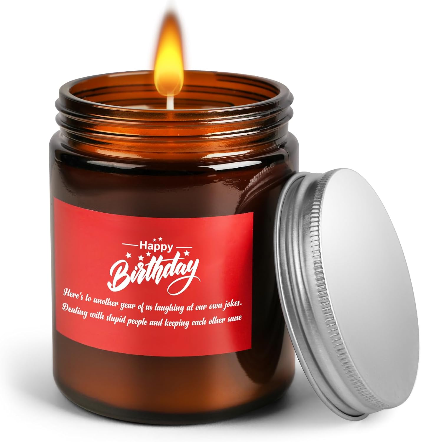Vela de feliz cumpleaños para mujer, regalos únicos de cumpleaños, divertidos regalos de cumpleaños para mamá, abuela, hermana, esposa, hija, mejor