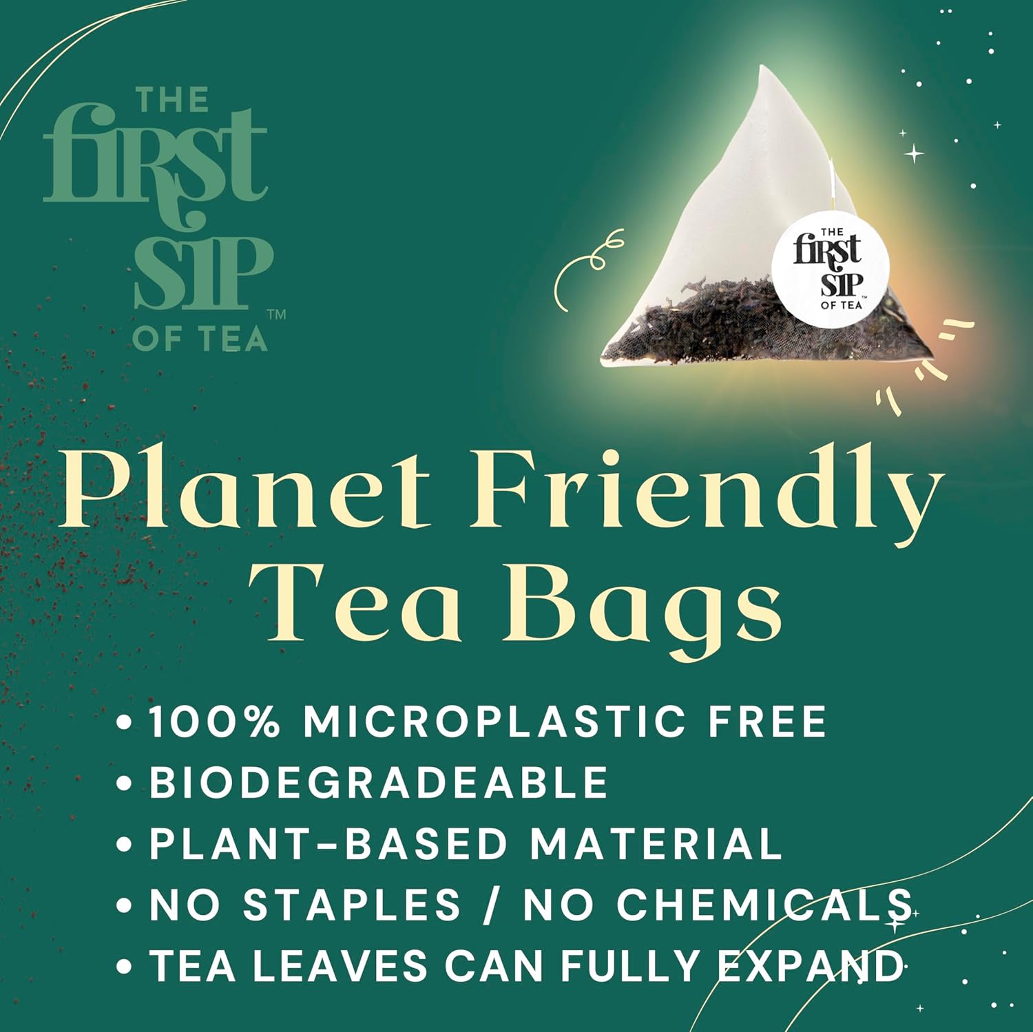 Earl Grey té negro, 16 unidades, bolsas de té, 1oz, The Spice Hut (SHBX111)