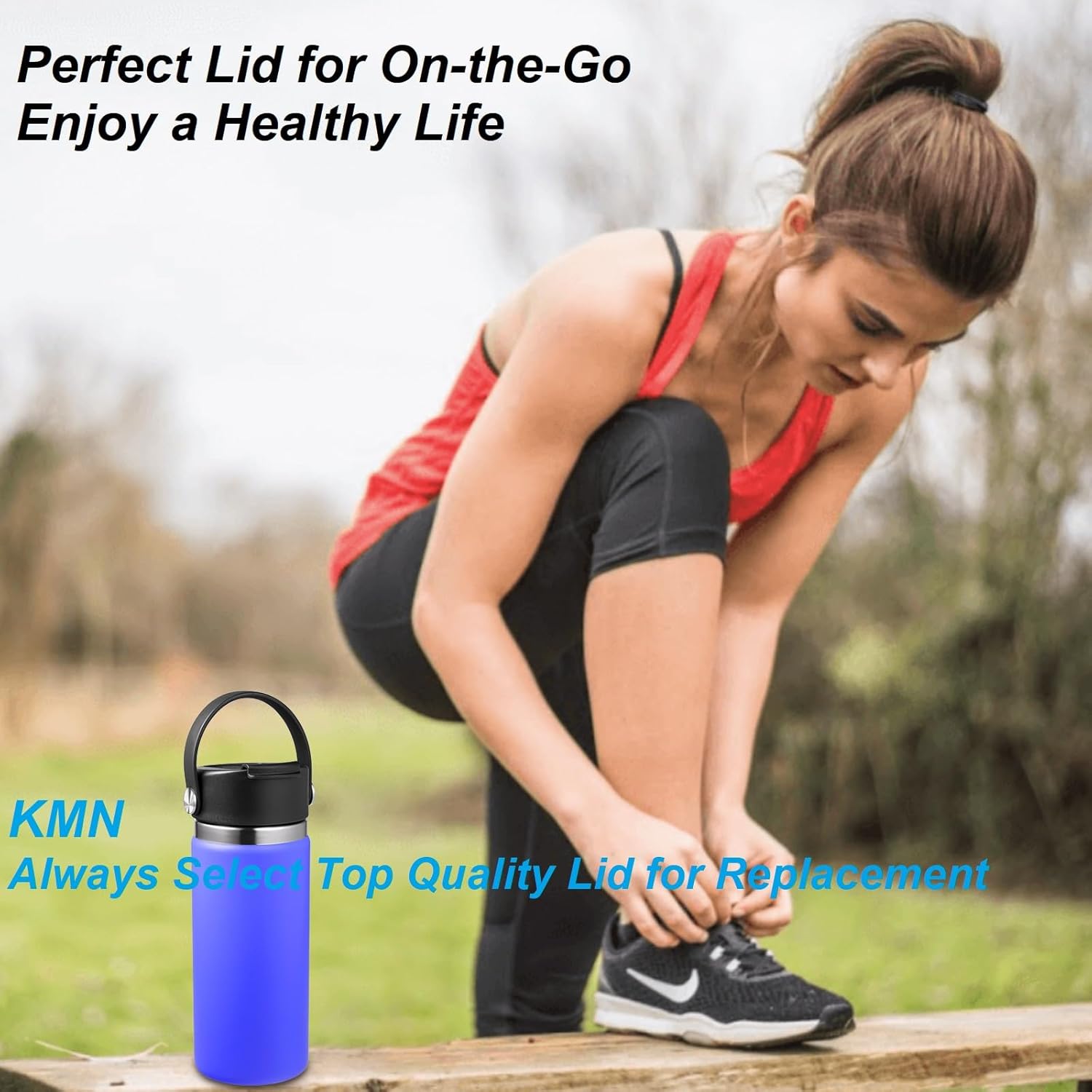 Tapa para Hydro Flask boca ancha, tapas compatibles con Hydro Flask de boca ancha de 12, 16, 18, 20, 32, 40 onzas, tapa de repuesto superior para