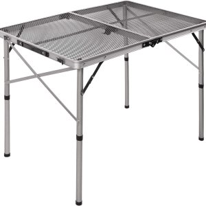 Redcamp – Mesa plegable portátil para parrilla para acampar, mesa ligera de metal de aluminio para cocinar al aire libre, asado, picnic, fácil de Redcamp – Mesa plegable portátil para parrilla para acampar, mesa ligera de metal de aluminio para cocinar al aire libre, asado, picnic, fácil de