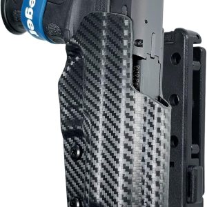 Funda de competición Scorpion Gear Pro IDPA negra para Stoeger STR-9F Funda de competición Scorpion Gear Pro IDPA negra para Stoeger STR-9F