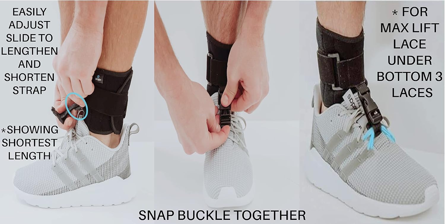 AFO – Soporte para caída de pie, soporte para pies para caminar, soporte AFO para caída de pies, soporte para pie caída, soporte para caminar con
