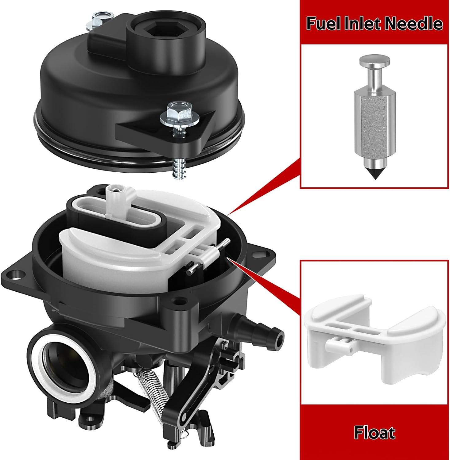 1PZ Repuesto de carburador B56-YM5 799584 para 594058 594057 592361 594529 TB110 TB200 P702 09P702 103M02 550EX 625EX 675EX 722 5EXI LCC Cortacésped