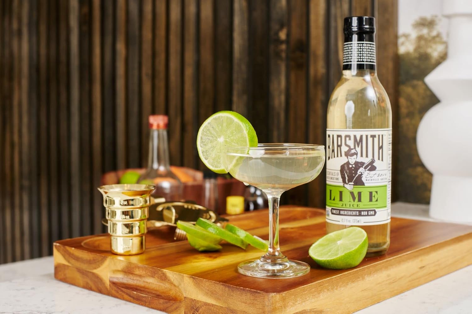 Barsmith Bar Essentials – Jugo de lima endulzado, sabor a lima para el Gimlet perfecto, botella de 12.7 onzas, paquete de 3
