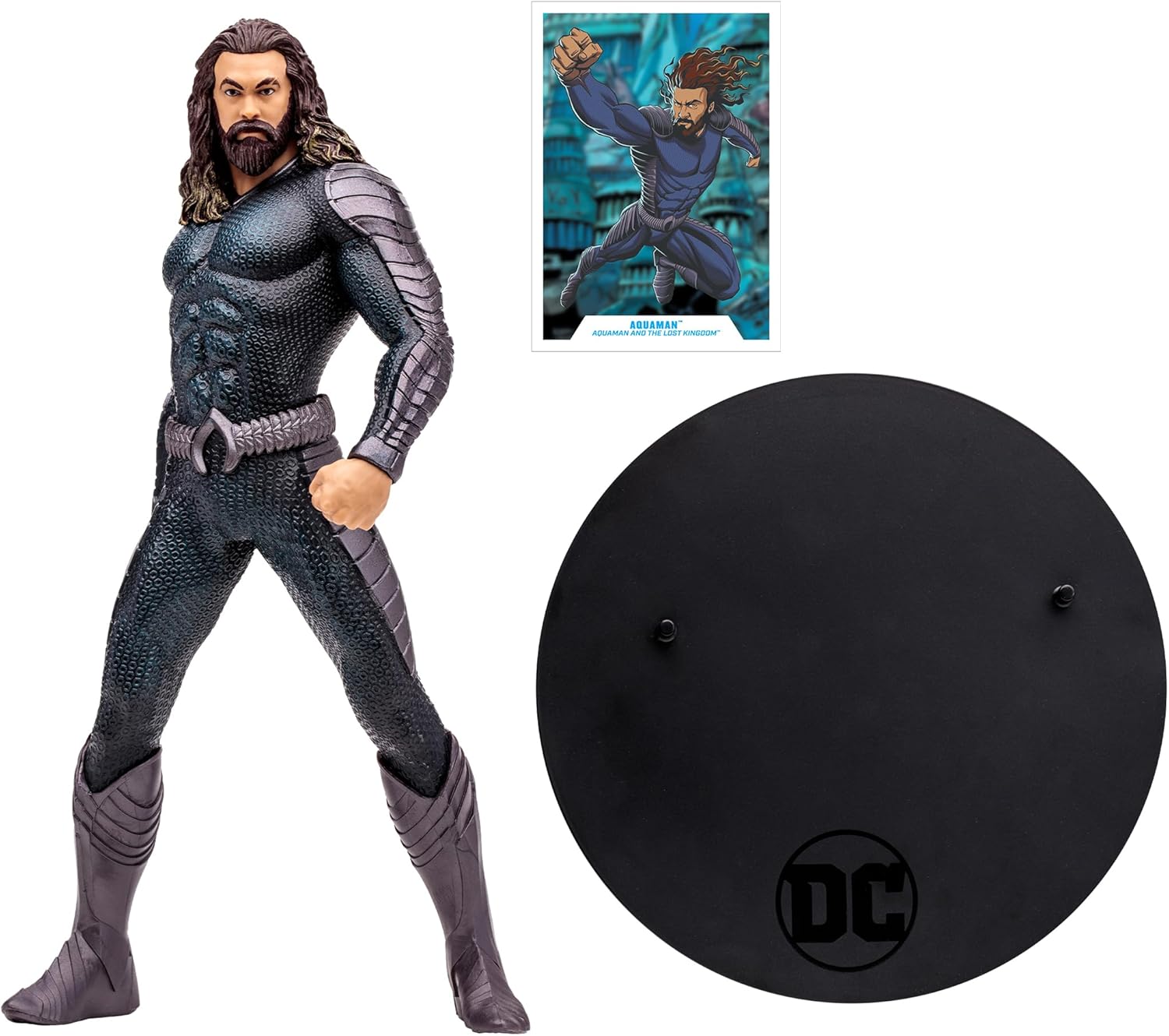McFarlane Toys DC Multiverse – Aquaman 2 Movie – Aqua Man Stealth Suit 12″ Estatua de PVC