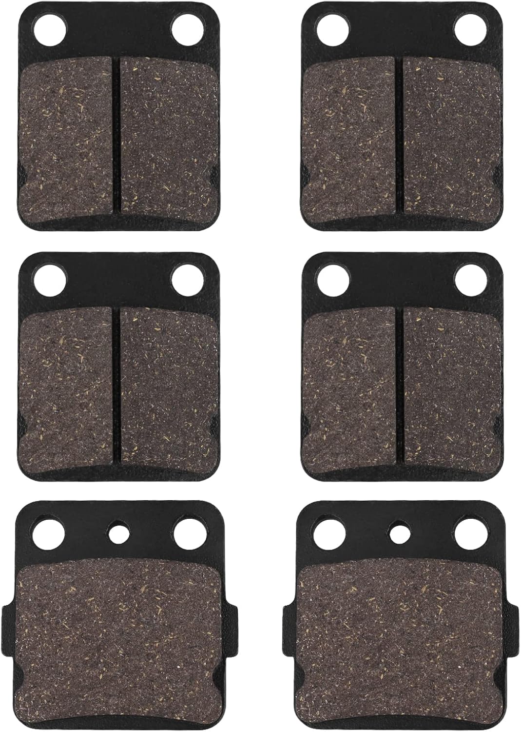 Warrior 350 Pastillas de freno delanteras y traseras para Yamaha Banshee 350 Raptor 350 2006 1990-2006 Blaster 200 2003-2006 Wolverine 350 1995-2004