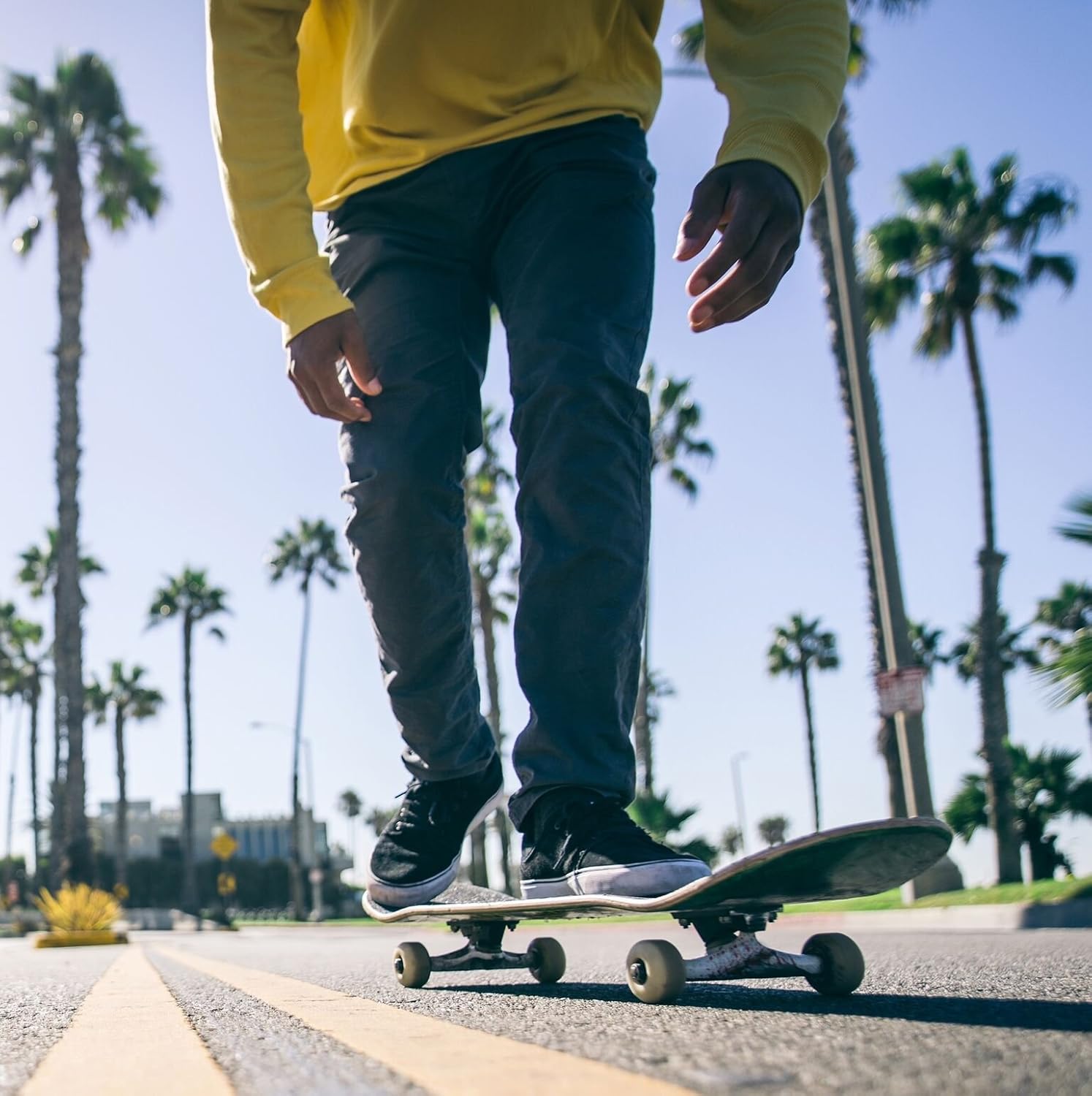 Bamboo Skateboards Graphic – Tabla de skateboard (bambú, duran más que el arce, respetuosa con el medio ambiente)
