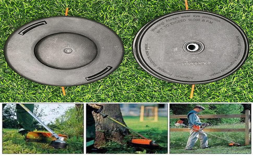 YANYING Cabezal de recortadora 40-2 para Stihl FS44 FS160 FS220 FS280 FS300 FS310 FS350 FS360C-E FS400 FS410 FS450 FS460 FS460C-EM FS480 FS490C-EM ,