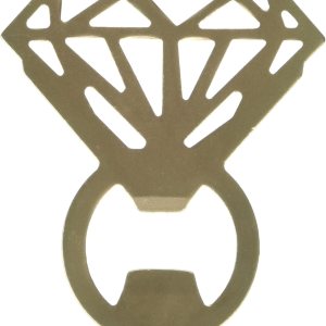 GAMAGO Abrebotellas con anillo brillante, dorado GAMAGO Abrebotellas con anillo brillante, dorado