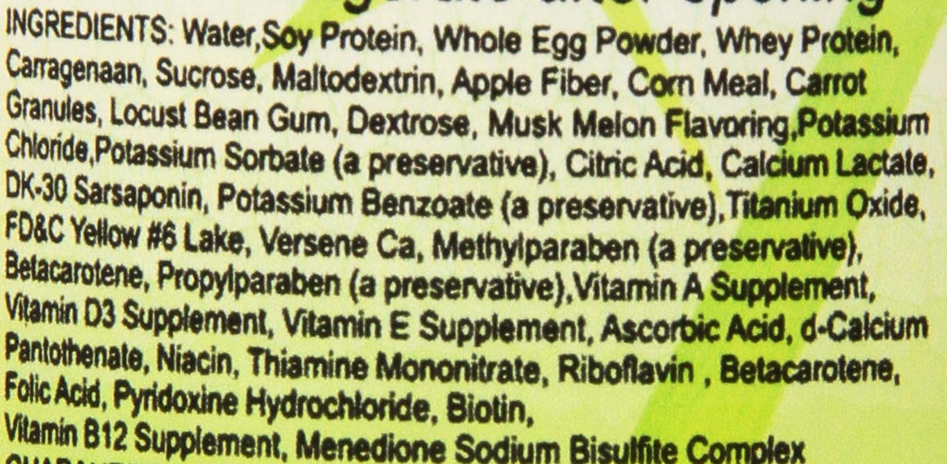 Nature Zone Snz54661 – Alimento húmedo suave con sabor a melón para tortuga, 9 onzas