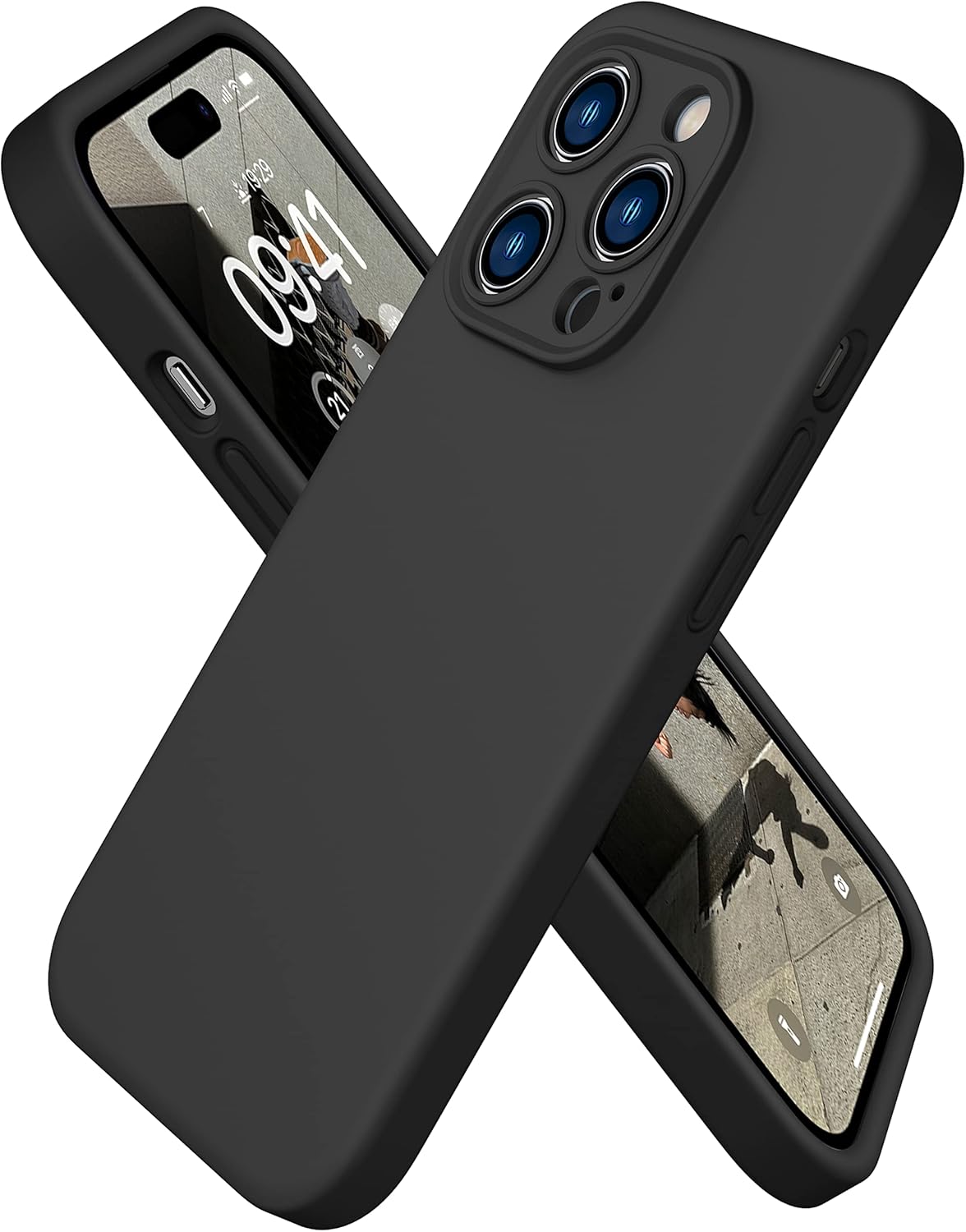 CellEver Elite – Funda para iPhone 14 Pro Max de 6.7 pulgadas, funda de silicona duradera con revestimiento de nanotecnología, protección mejorada