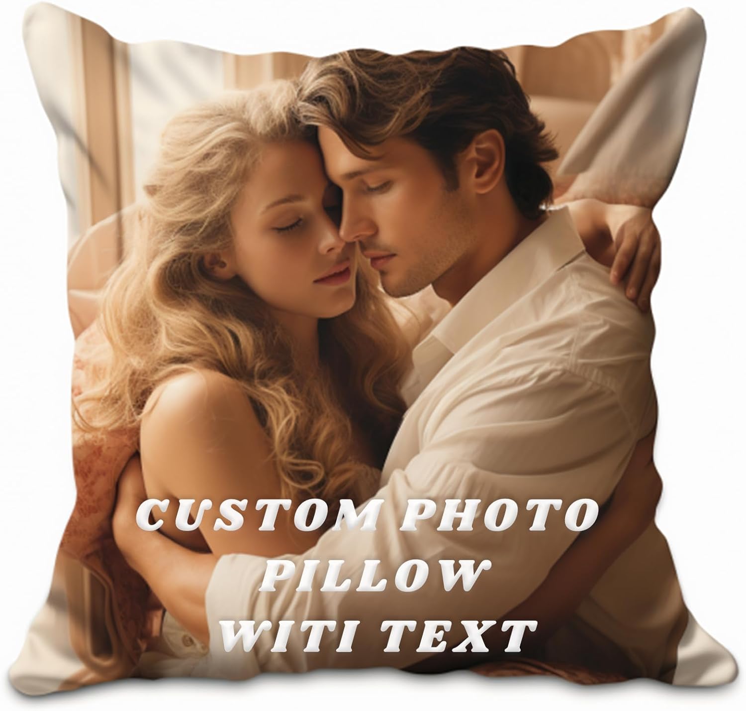 Customyself Almohada fotográfica personalizada, convierte tus momentos preciados en recuerdos acogedores, impresión de alta resolución, decoración