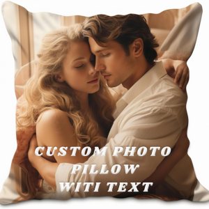 Customyself Almohada fotográfica personalizada, convierte tus momentos preciados en recuerdos acogedores, impresión de alta resolución, decoración Customyself Almohada fotográfica personalizada, convierte tus momentos preciados en recuerdos acogedores, impresión de alta resolución, decoración