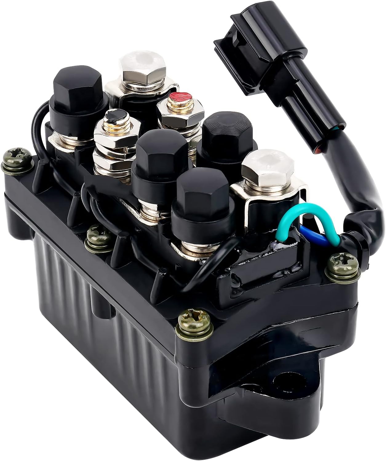 Conjunto de relé 63P-81950-00-00 – Motor fuera de borda de 4 tiempos compatible con Yamaha 4 Stroke Engine F150 y 250 40HP 50HP 60HP 75HP 90HP