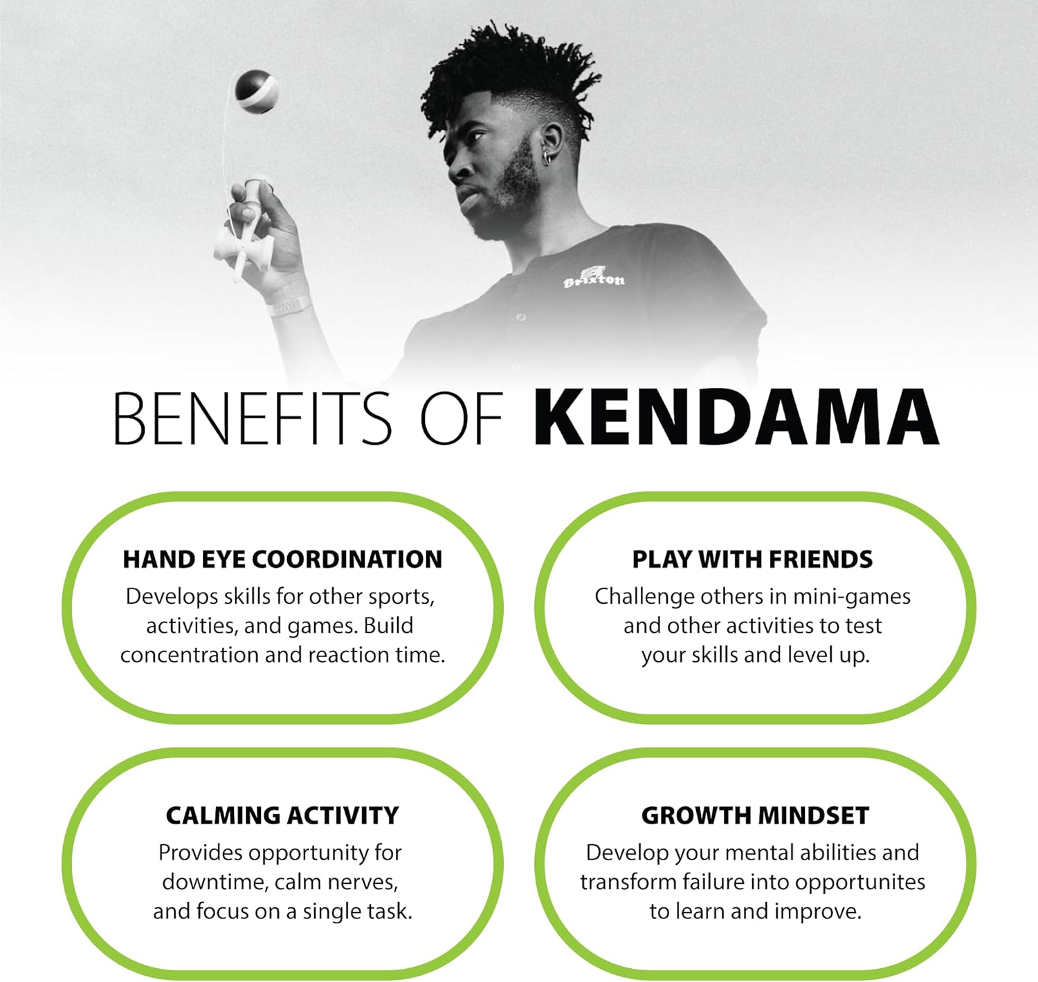 Sweets Kendamas Radar Boost Kendama – Pintura adhesiva, perfecta para principiantes, paquete de regalo de accesorios de cuerda extra (rojo)