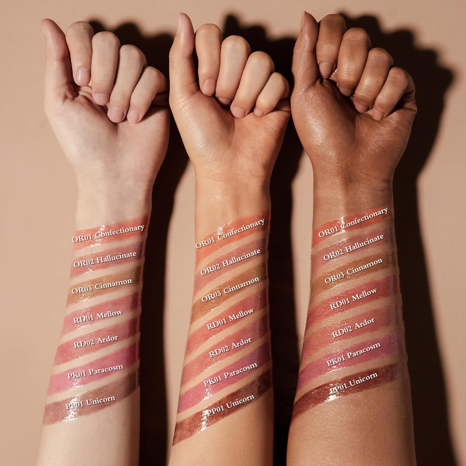 FOCALLURE Lápiz labial brillante, brillo labial impermeable y voluminoso, acabado brillante, hidratante, de larga duración, maquillaje de labios de