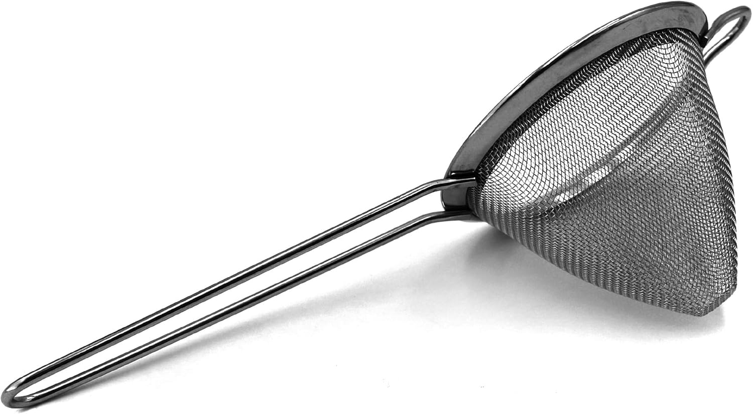 Homestia 2 coladores de malla fina de 3.3 pulgadas para cocina, acero inoxidable 304, tamiz de cóctel, tamices de alimentos, colador líquido para