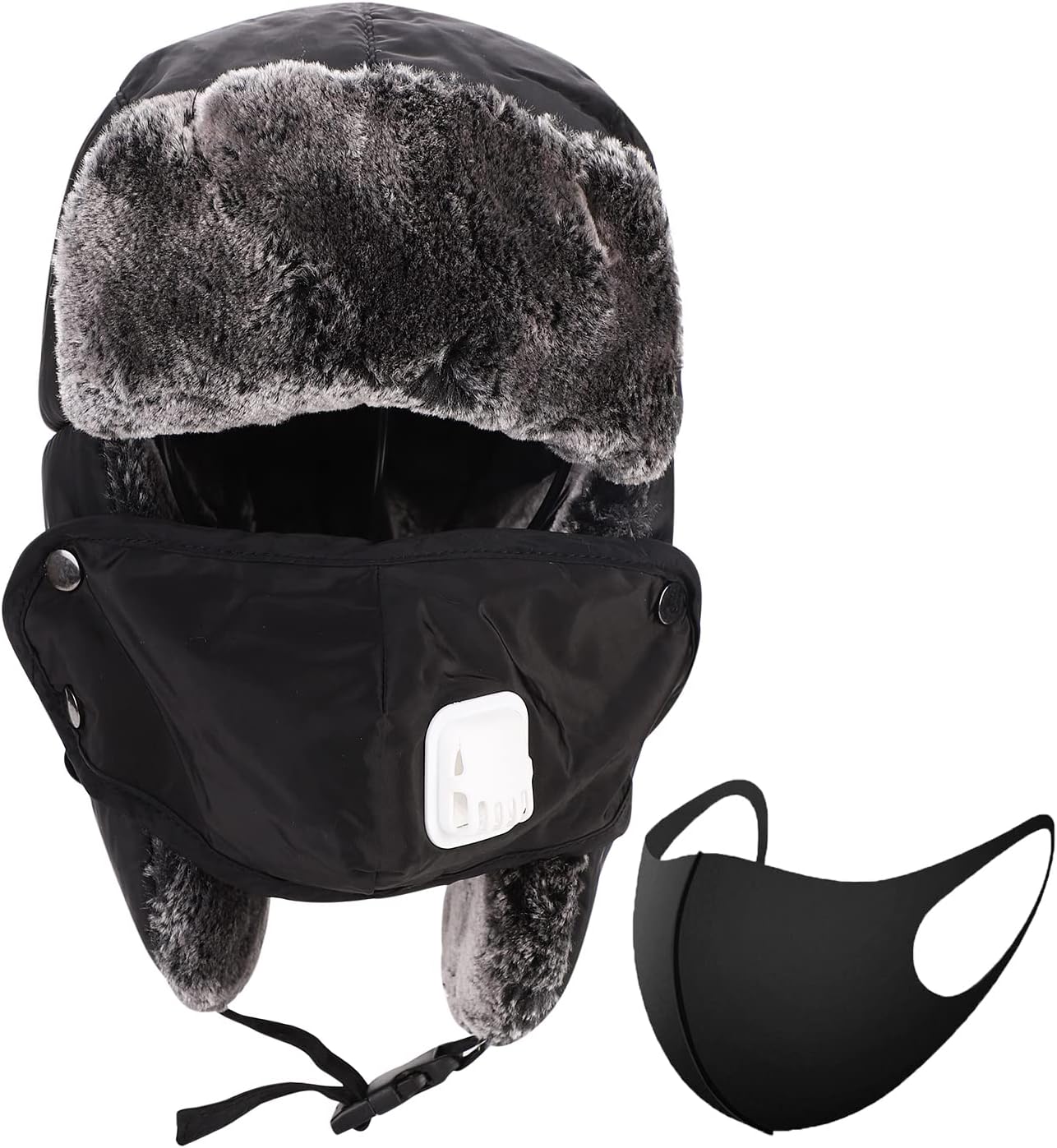 Sombrero de esquí para niños, diseño de trampa, térmico, ruso, cálido, impermeable, resistente al viento, cubierta al aire libre, caza, snowboard,