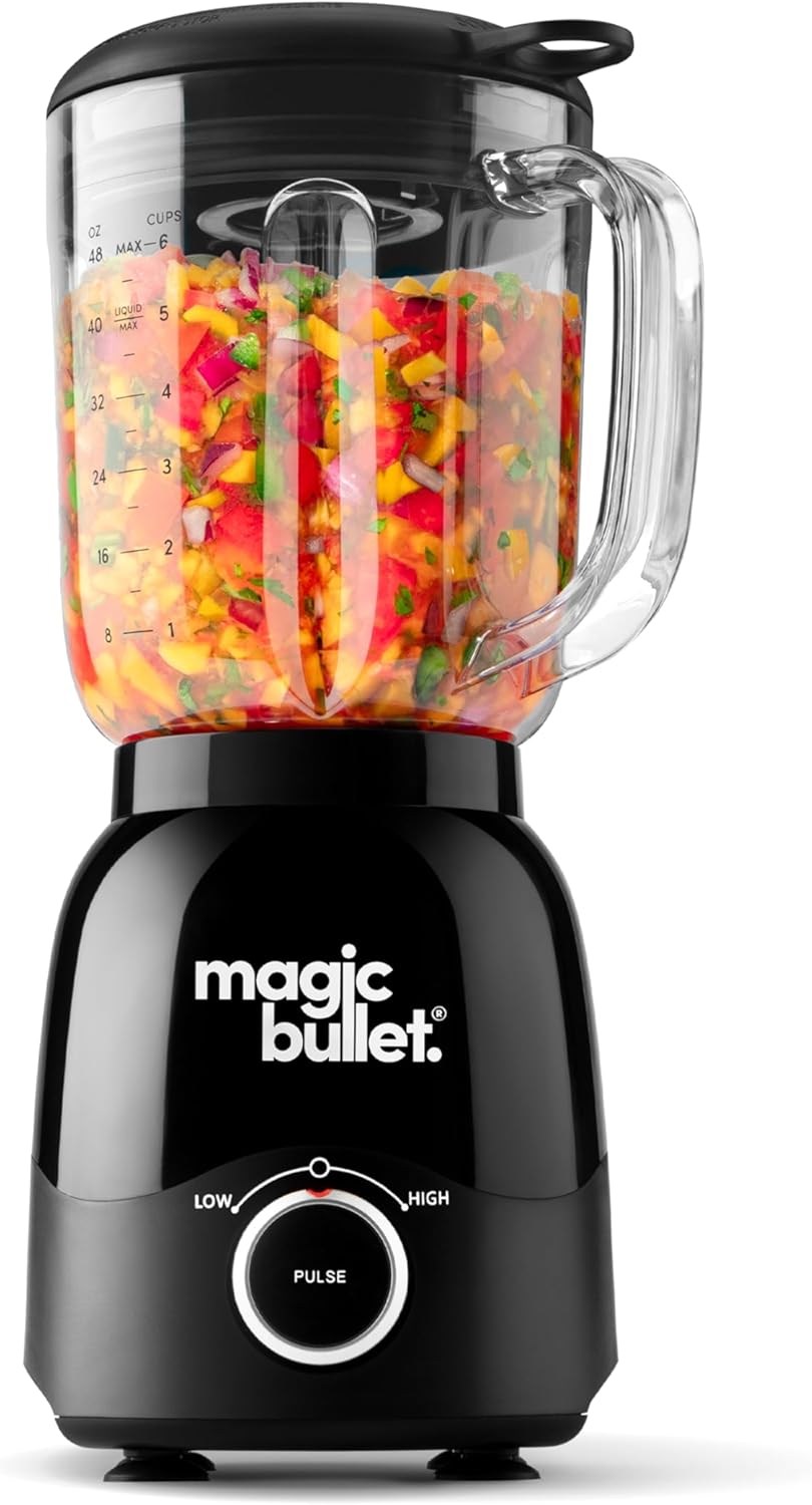 magic bullet Licuadora de tamaño completo – Todo negro
