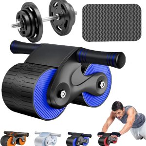 Automatic Rebound Aabdominal Wheel,2023 New Automatic Rebound Fitness Belly Wheel With Knee Mat,Free gift15kg dumbbellsAutomatic Rebound Abdominal Automatic Rebound Aabdominal Wheel,2023 New Automatic Rebound Fitness Belly Wheel With Knee Mat,Free gift15kg dumbbellsAutomatic Rebound Abdominal